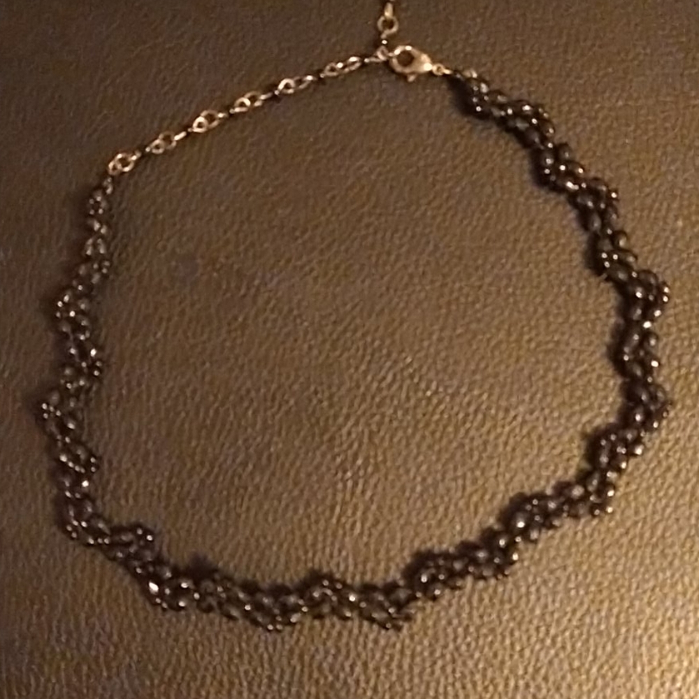 Black Beaded Choker